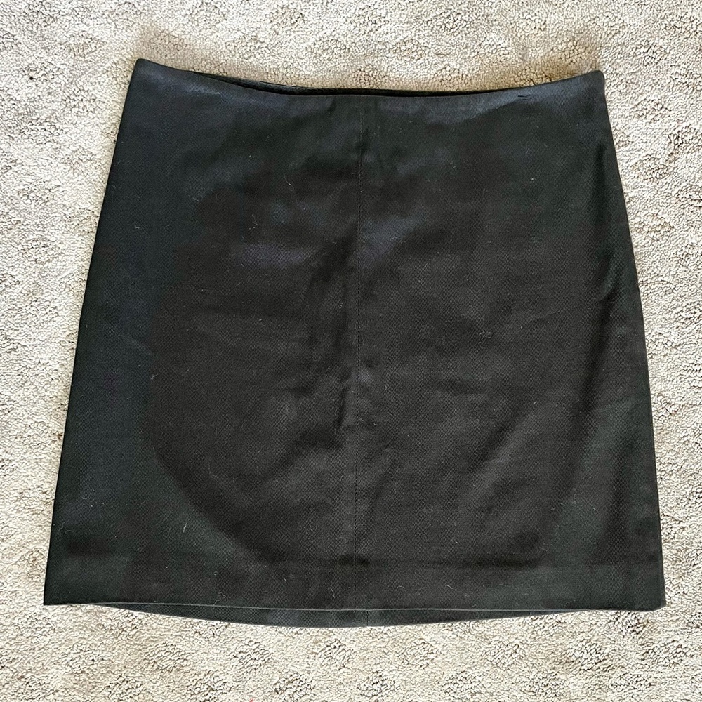HELMUT LANG Black Casual Day/Evening Mini Skirt